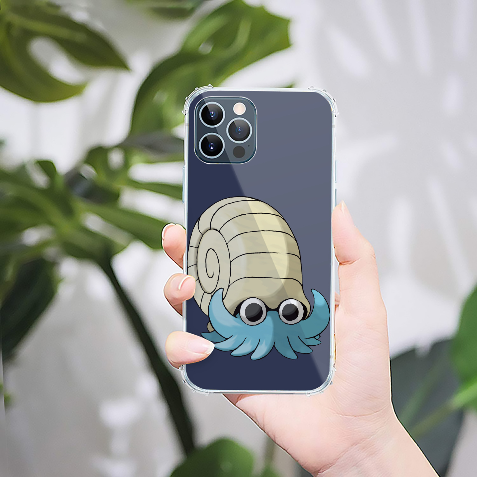 （画像用） ポケットモンスター Pokémon 【iPhone 12シリーズ対応】透明スマホケース（クリアソフトケース）